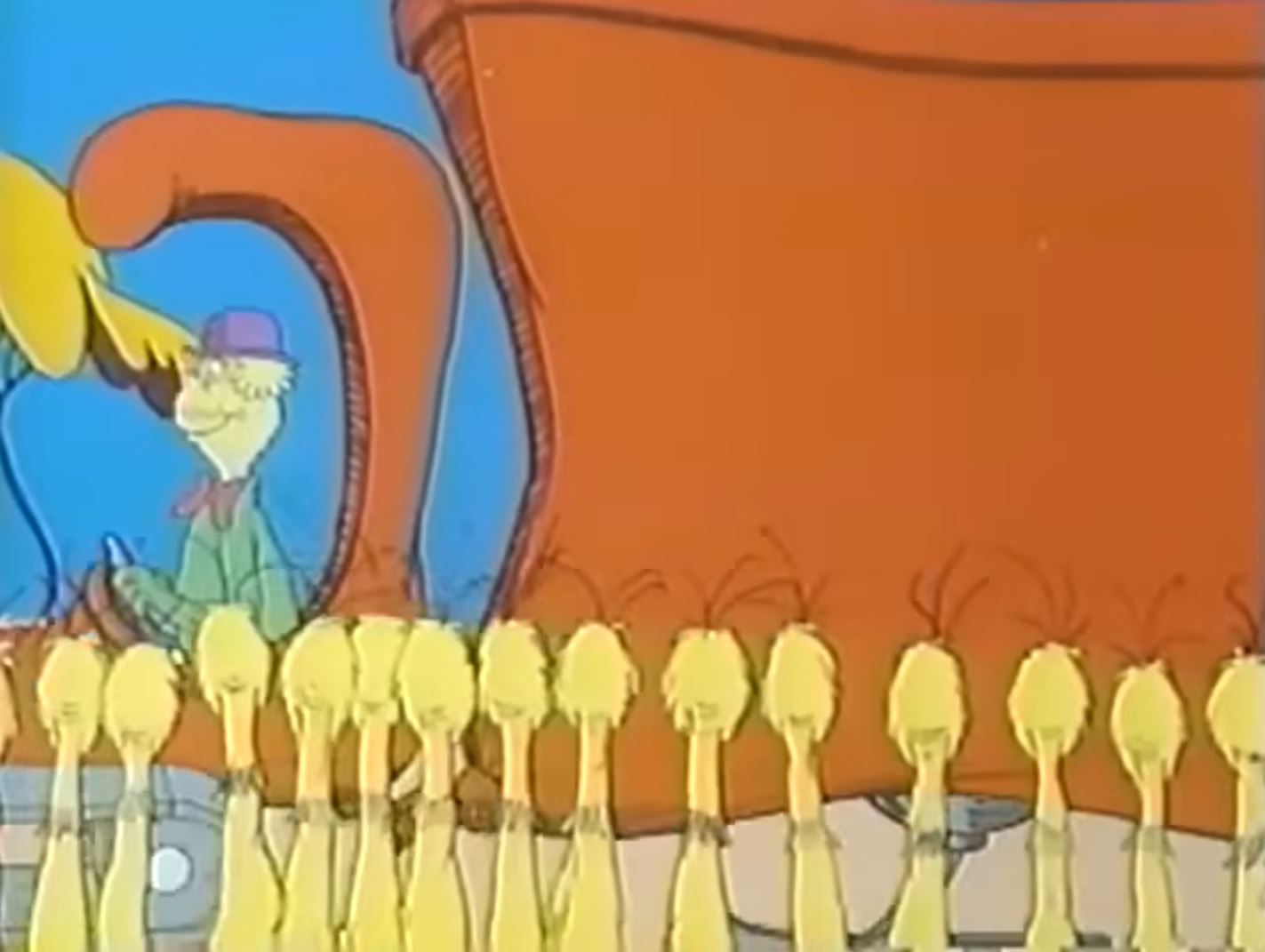 A blurred motion image of busy commerce suggesting the frenzy of consumption